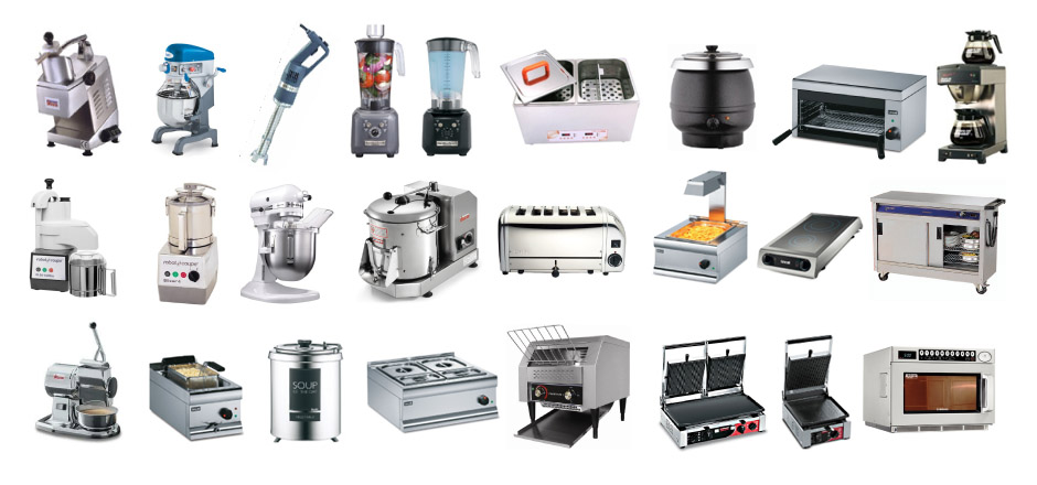Danh sách đầy đủ của các thiết bị bếp nhà hàng