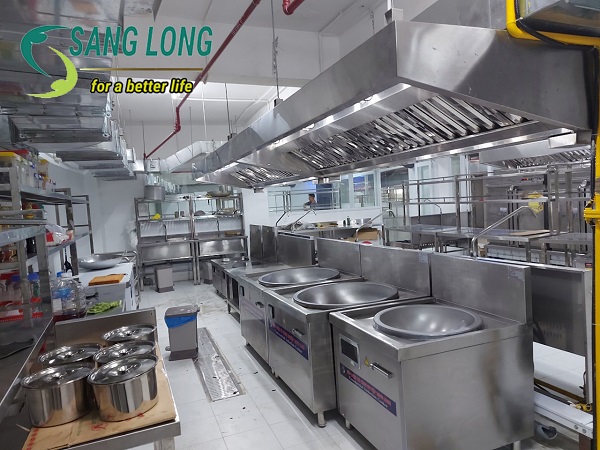 Dự án bếp từ công nghiệp cho Bệnh viện Sản Nhi TWG Long An