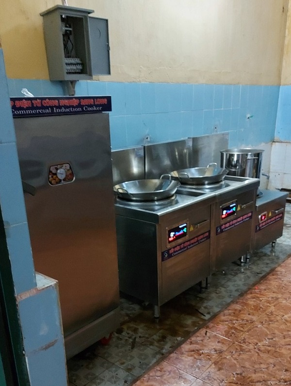 Dự án bếp từ công nghiệp cho BCHQS huyện Thống Nhất