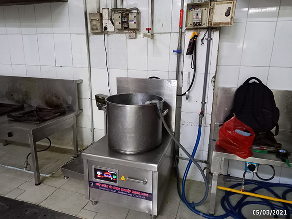 Dự án bếp từ công nghiệp cho Cháo dinh dưỡng Việt Soup