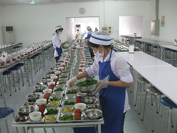 Dự án bếp từ chảo liền cho Suất ăn công nghiệp Vũ Thanh